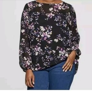 14W AVA VIV PLUS Size 14w Blouse